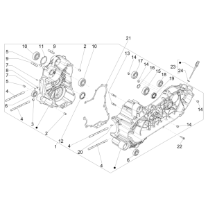 Carter Piaggio MP3 500 LT Business 2014-2016