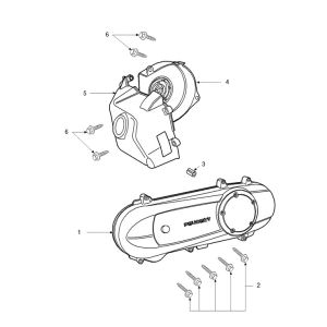 Crankcase cover- Refrigerator Peugeot Speedfight 3 AC 2-Stroke
