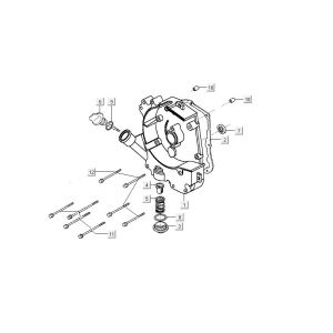 Sump Kymco Agility FR 12" 4-stroke euro4 white