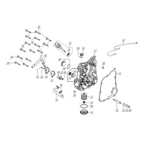 Right Sump Kymco Gti 300i