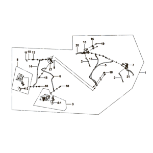 CBS brake system Sym Symphony ST 125I E4