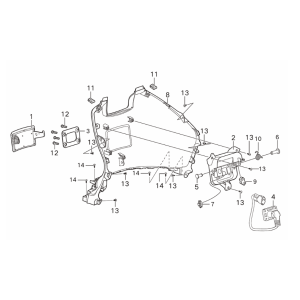 Charging cover Yadea Voltguard