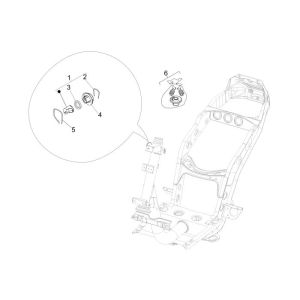 Piaggio New Fly 4-stroke 4-valve lock