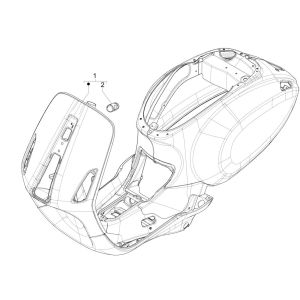 Frame Vespa Primavera 125 3V IE ABS