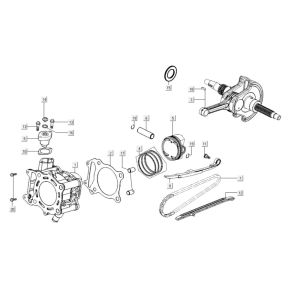 Cylinder Kymco Gti 300i
