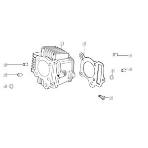Cylinder Kymco K-Pipe 125cc