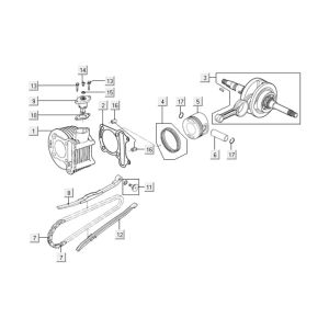 Cylinder Kymco People One 125i