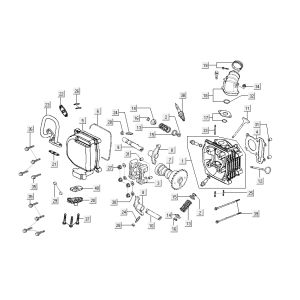 cylinder Kymco Sento 4-stroke Pink
