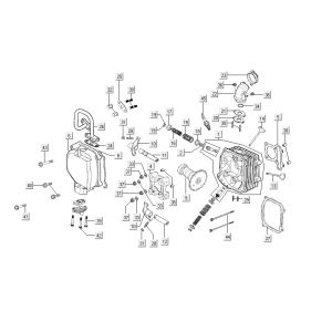 cylinder head AGILITY CITY 16 4T 150