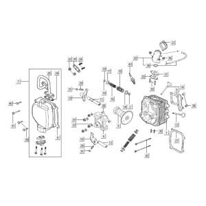 Cylinder head Kymco Like 125cc