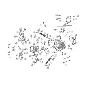Cylinder head Maxxer 90 Black