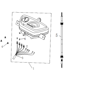 Cockpit-Teller AGM Ape50 black