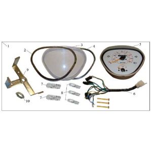 Kilometerteller - Cockpit - Kilometertellerkabel AGM GT champagne