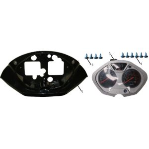 Cockpit-Teller China Touring black