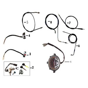 Ignition Switch - Handlebar BTC Ceo New