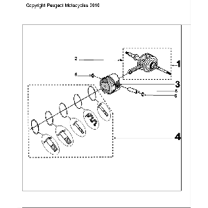 Krukas- Zuiger Peugeot Django Euro 4