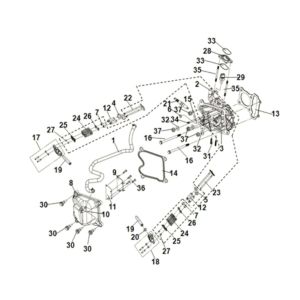 Cylinder Head Sym Symphony ST 125I LC E5