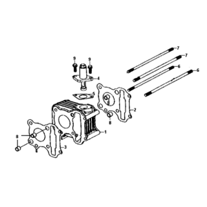 Cylinder/head gasket/base gasket Sym Symphony ST E3