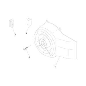 Flywheel cover Vespa Primavera 2-stroke
