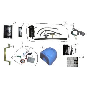 Various parts Eagle-Wing Torino pink