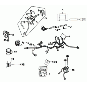Electric Part Sym Fiddle III Euro4