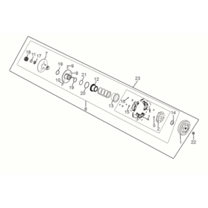 Driven pulley assy Sym Symphony ST 50 E5