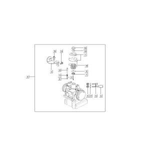 ECU Kymco Carry 4-stroke injection euro4 white