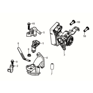 Sym Mio 50I E5 ECU kit