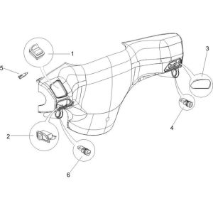 Electrical parts 2 Piaggio Zip 2000 2-stroke AC