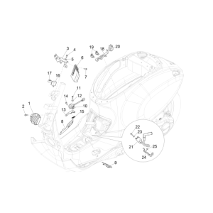 Electric parts 2 Vespa Primavera 4-stroke 3-valve (euro4 injection iget)