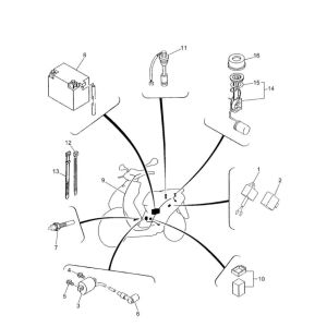 Electric parts 2 Yamaha Jog-R LC 2-stroke