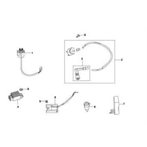 Electric parts Benzhou City Star 4 stroke