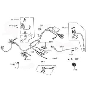 Electric parts BTC Legend matt anthracite