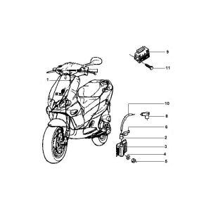 Electrical Parts Gilera Runner 98-2005 2-Stroke