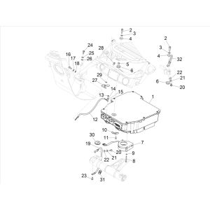 Vespa Elettrica electrical installation 2018-2019