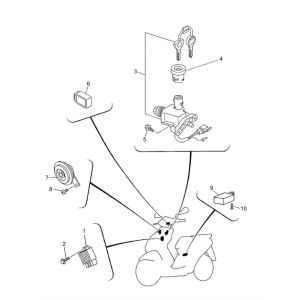 Electric parts Yamaha Jog-R LC 2-stroke