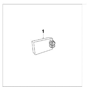 Electronic Part Peugeot Tweet old matt black