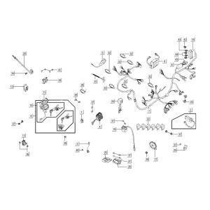 Electrical Parts Kymco Xiting 400i Pearly Black