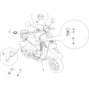 Wiring Harness Vespa Lx 2-Stroke
