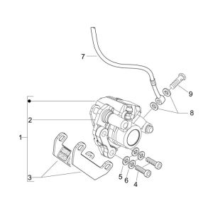 Brake Caliper Vespa Lx 2-stroke