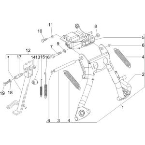 Center Stand Vespa Lxv 2-Stroke