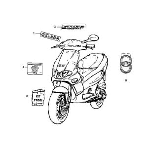 Gilera Runner 98-2005 2-Stroke Emblems