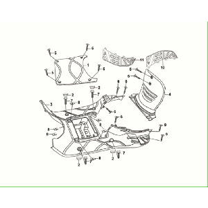Treepklank - Sym Fiddle ll Euro 5 Battery Cover