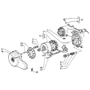 Ignition Piaggio Liberty 4-stroke up to 2005
