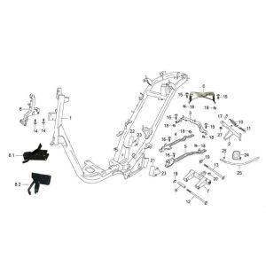 Benzhou City Star 4-stroke frame