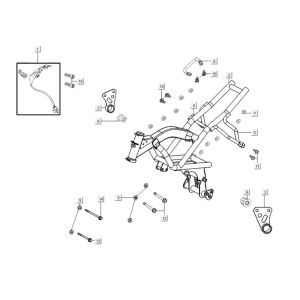 Frame Kymco K-Pipe 125