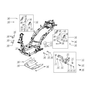 Frame Kymco People S 300i