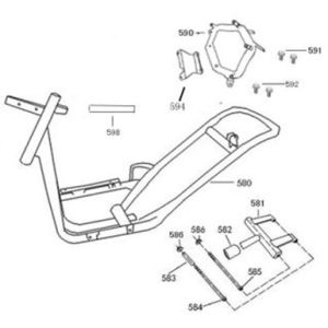 Frame Senzo SP flat anthracite