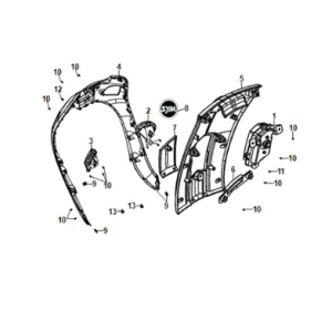 Front cover Sym E-Fiddle Primavera Blue (BU2154U)