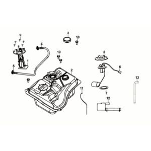 Benzinetank Sym Jet 14 50i Euro 5